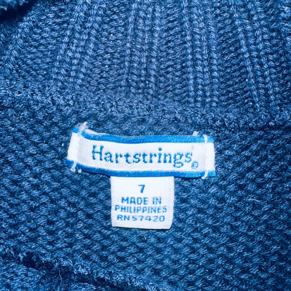 Hartstrings Boys 7 American Flag Sweater - Picture 3 of 4